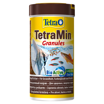 Tetra Min Granules корм для всех видов рыб в гранулах 250 мл