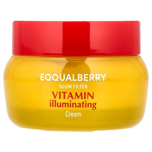 EQQUALBERRY, Glow Filter, крем с витамином для осветления кожи, 50 мл (1,69 жидк. унции)