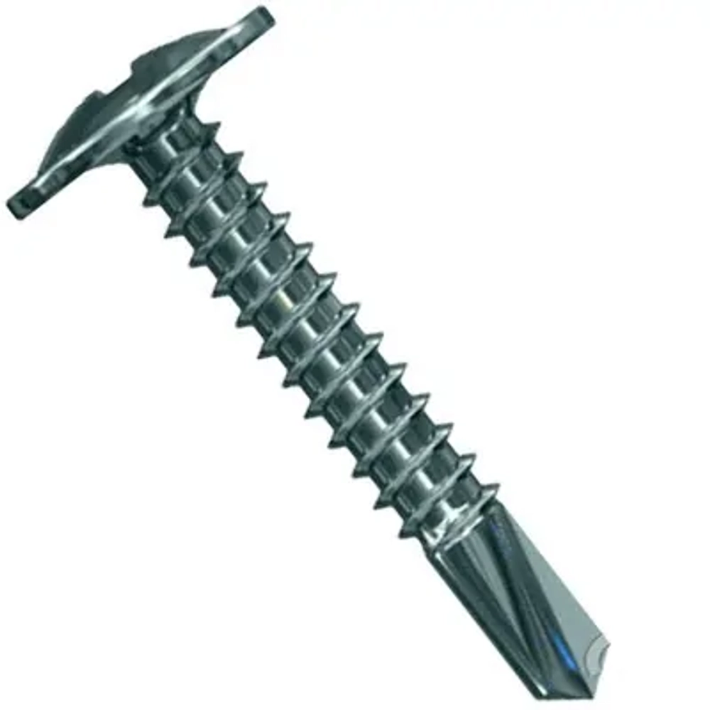 Саморез 4,2х19 цинк, с пресшайбой, сверло