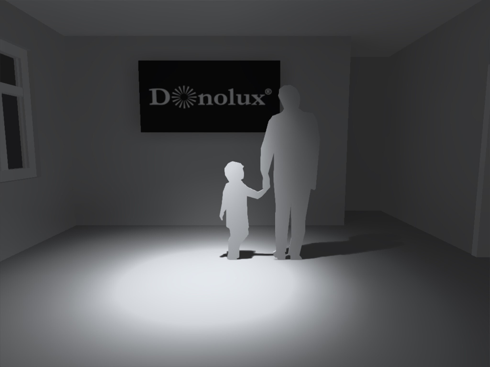 Светодиодный светильник для трехфазной шины, 10Вт