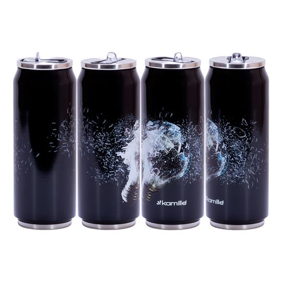 Термобанка 500мл. из нержавеющей стали Kamille KM-2215