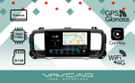 Магнитола для Citroen Jumpy 2016+ - Vaycar VA14-0556-2K на Android 13, 8-ядер, 2K QLED, ТОП процессор, CarPlay,4G SIM-слот
