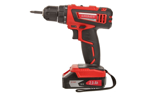 Дрель-шуруповерт Felisatti ДА-13/18 Л3 (2 аккум. 2,0Ач,ЗУ-разъемного типа)