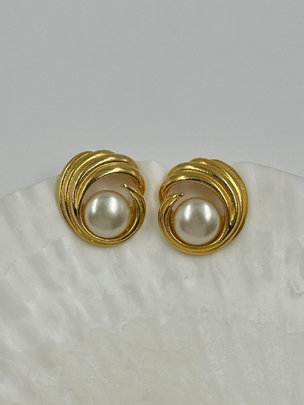 Серьги с «жемчугом»