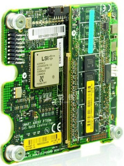 Контроллер HP SA P700m 512MB SAS Contoller for blades (BL460,465,480,680,685) 451017-B21