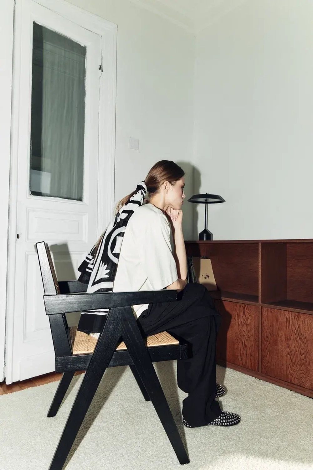 Платок из шелкового батиста