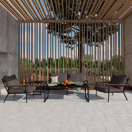 Диван двухместный Ideal Patio ФЕСТА антрацит