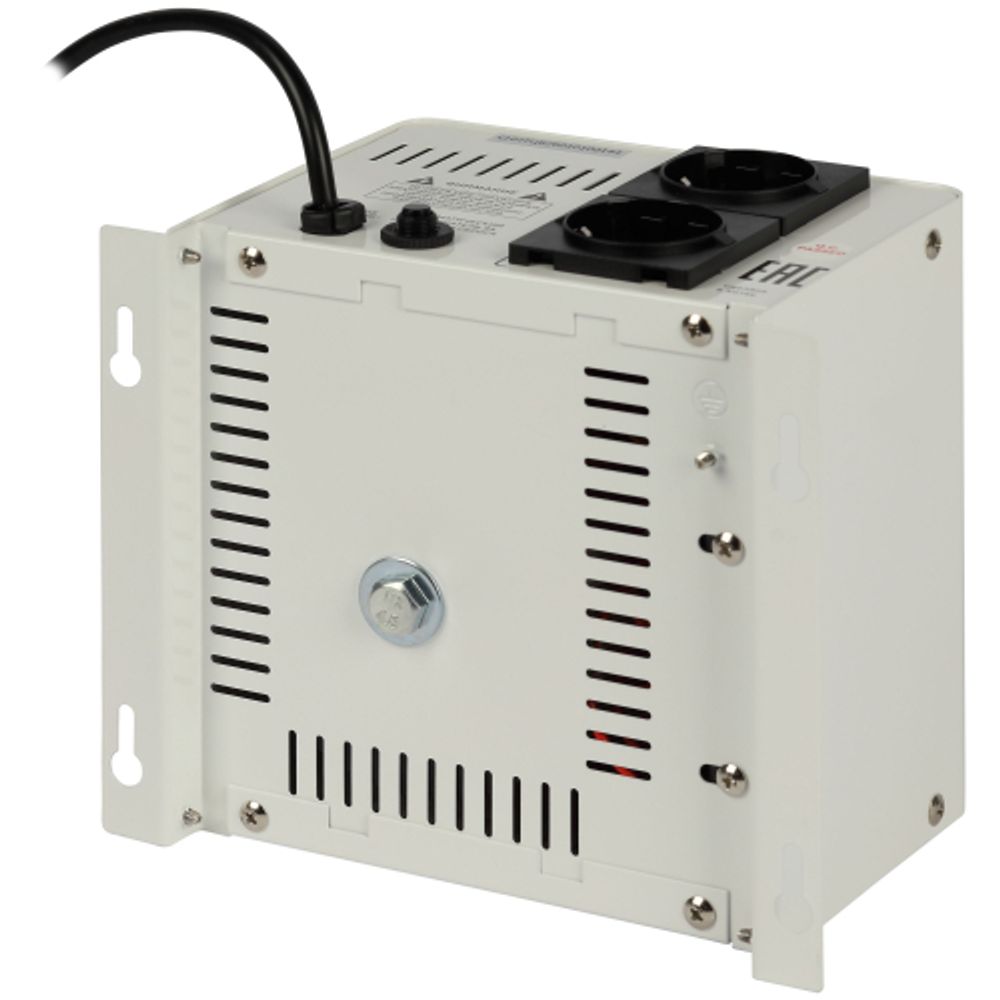 Стабилизатор напряжения ЭРА СННТ-1000-ЦБ настенный ц.д. 140-260В/220/В 1000ВА белый | Настенные