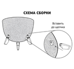 Кашпо пластик, 4.2 л, 25х18.5 см, белый ротанг, Idea, Флориан, М3186