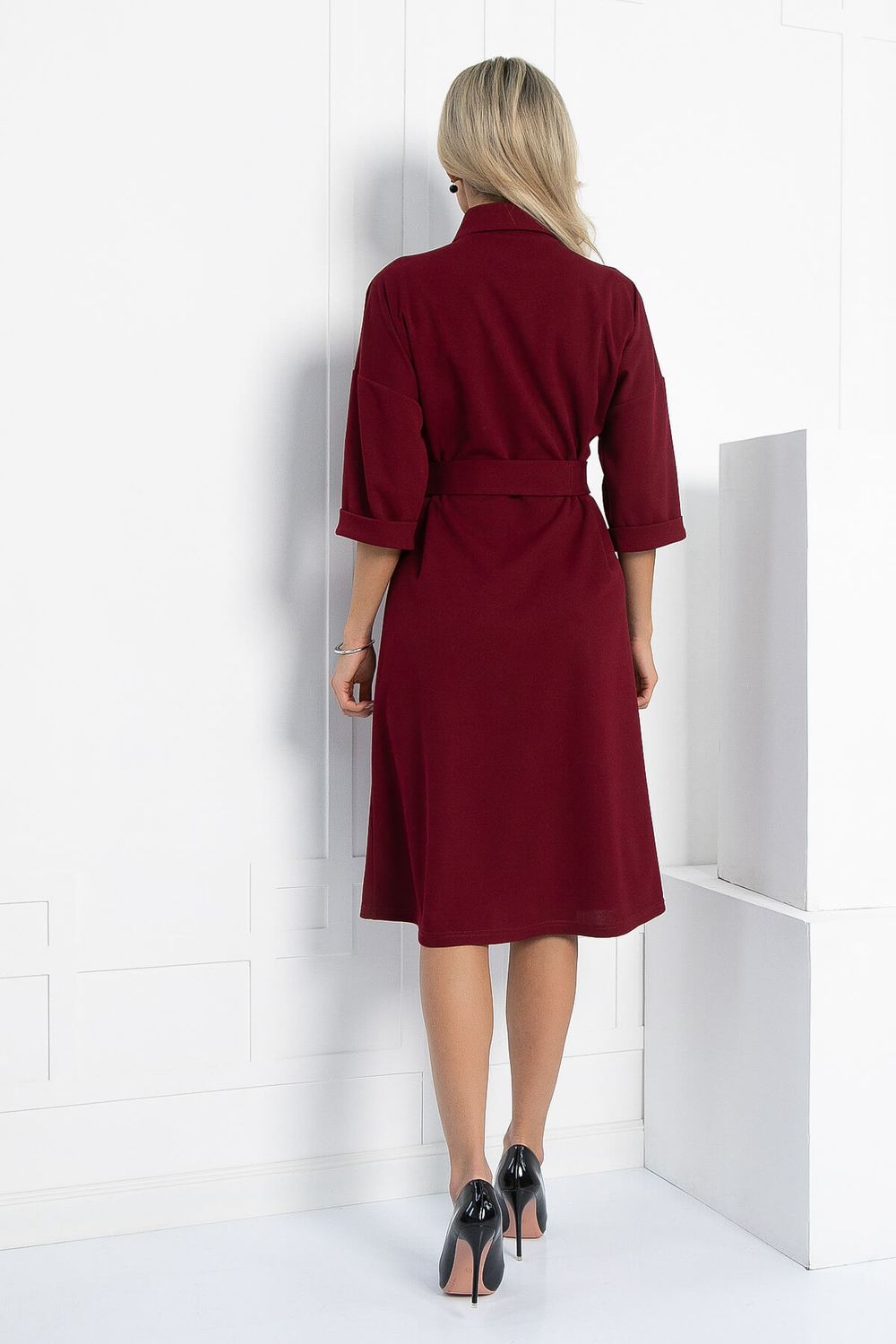 Платье Кэсси (бордовое) П12870-4М LT Collection