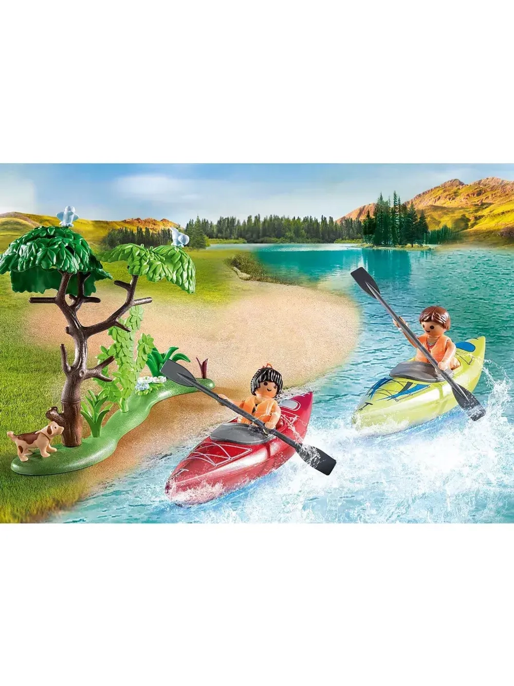 Семейное развлечение Палатка для кемпинга Playmobil 71425