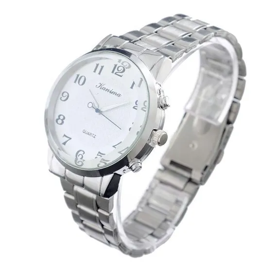 Часы наручные мужские &quot;Kanima&quot;, плавный ход, ремешок 8 и 8 х 1 см, d=4.2 см