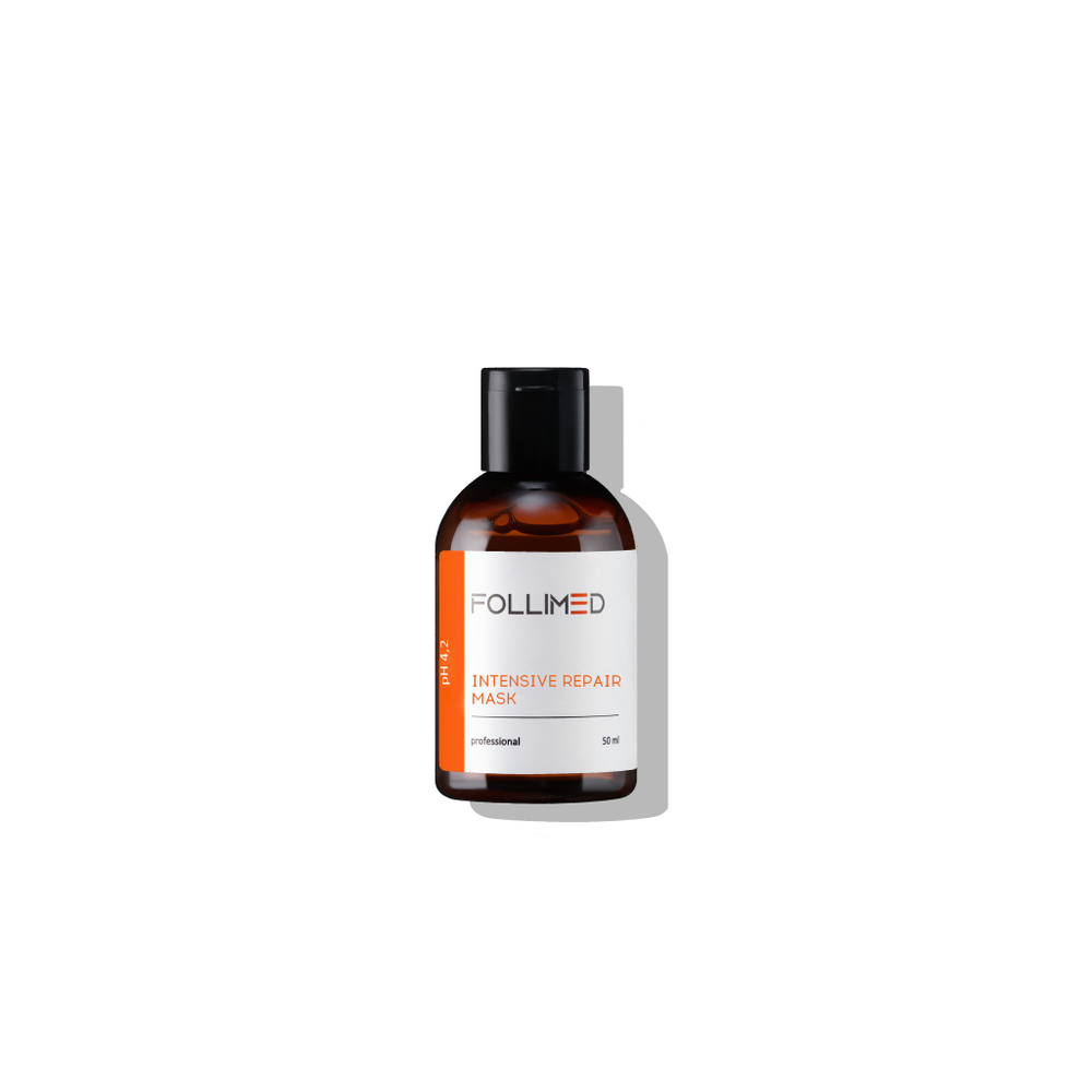 Интенсивная восстанавливающая маска для волос и кожи головы товарного знака ФОЛЛИМЕД