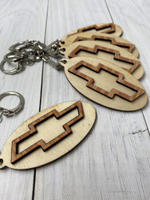 фанера авто брелок