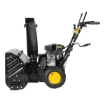 HUTER SGC 4800E снегоуборщик бензиновый 7 л.с, ковш 56 см, выброс 15 м, 5 вперед/2 назад 70/7/16