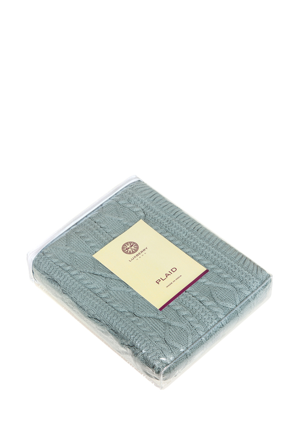 Плед 150x200 Luxberry Lux 67 серо-зеленый