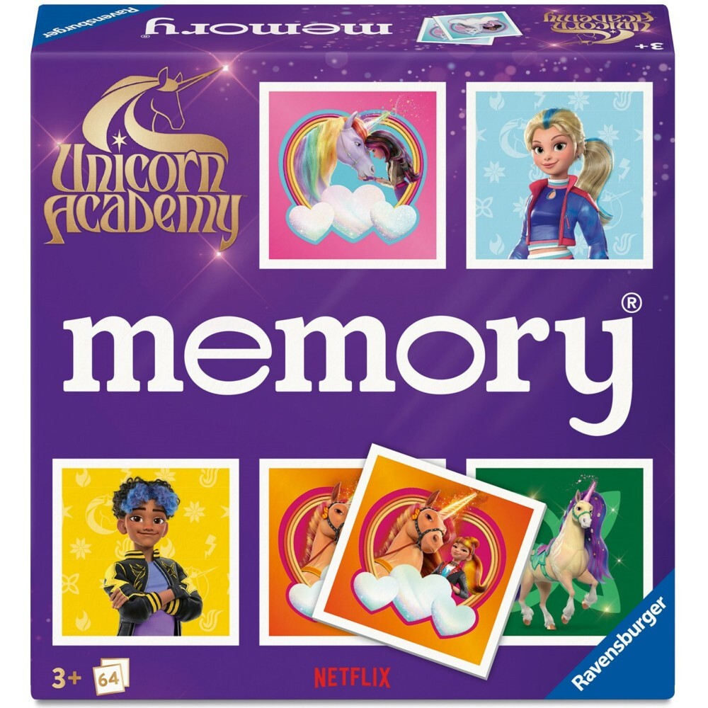 Ravensburger - MEMORY Игра на память Академия Единорогов 247783