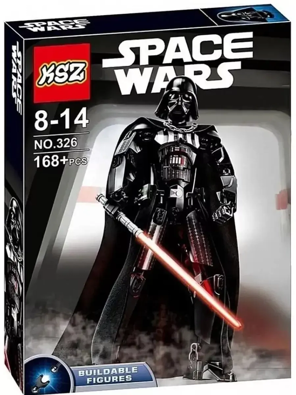 Конструктор Star Wars Фигурка Дарт Вейдер 168 деталей 326