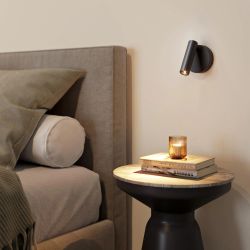 Светильник SP-BED-NB-R90-3W Warm3000 (BK, 20 deg, 230V) (Arlight, IP20 Металл, 3 года) 034061