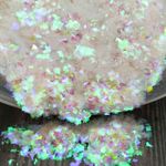 Хлопья белый хамелеон MixSomi-16 для дизайна ногтей, маникюра, бодиарта, макияжа...