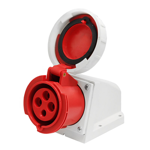 Розетка 1242 стац. ОУ 3P+PE 32А 380В IP67