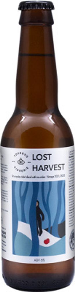Сидр Токсовская Сидрерия Лост Харвест. Винтаж 2021/2022 / Cider Toksovo Cidrerie Lost Harvest. Vintage 2021/2022 0.33 - стекло