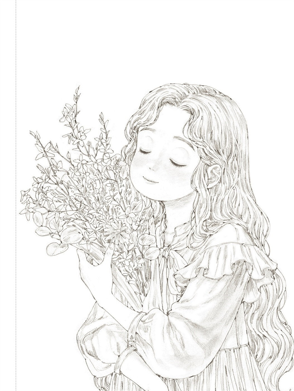 Forest Girl's 3. Colouring Book