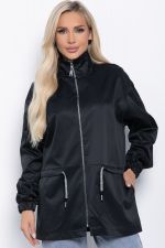 Ветровка Осенний дождь (черная) Б10931 LT Collection