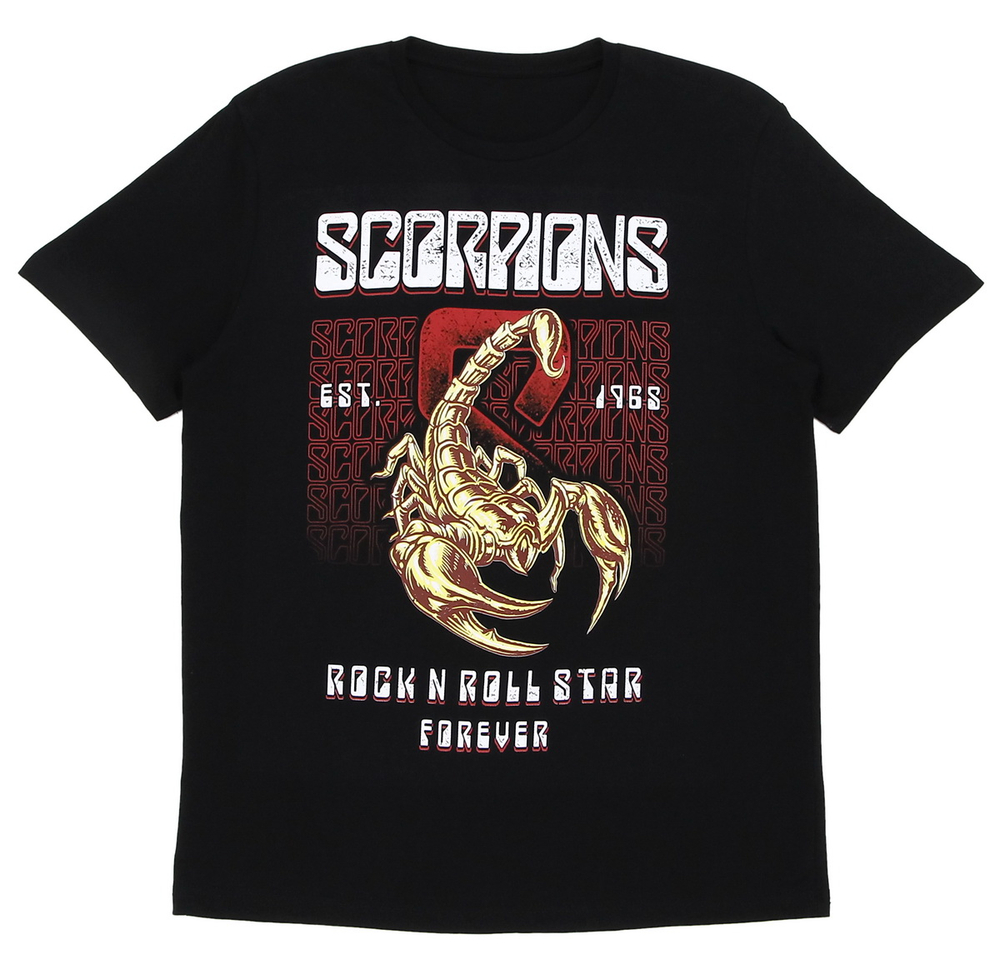 Футболка Scorpions Rock 'N' Roll Band - Return to Forever (8027)