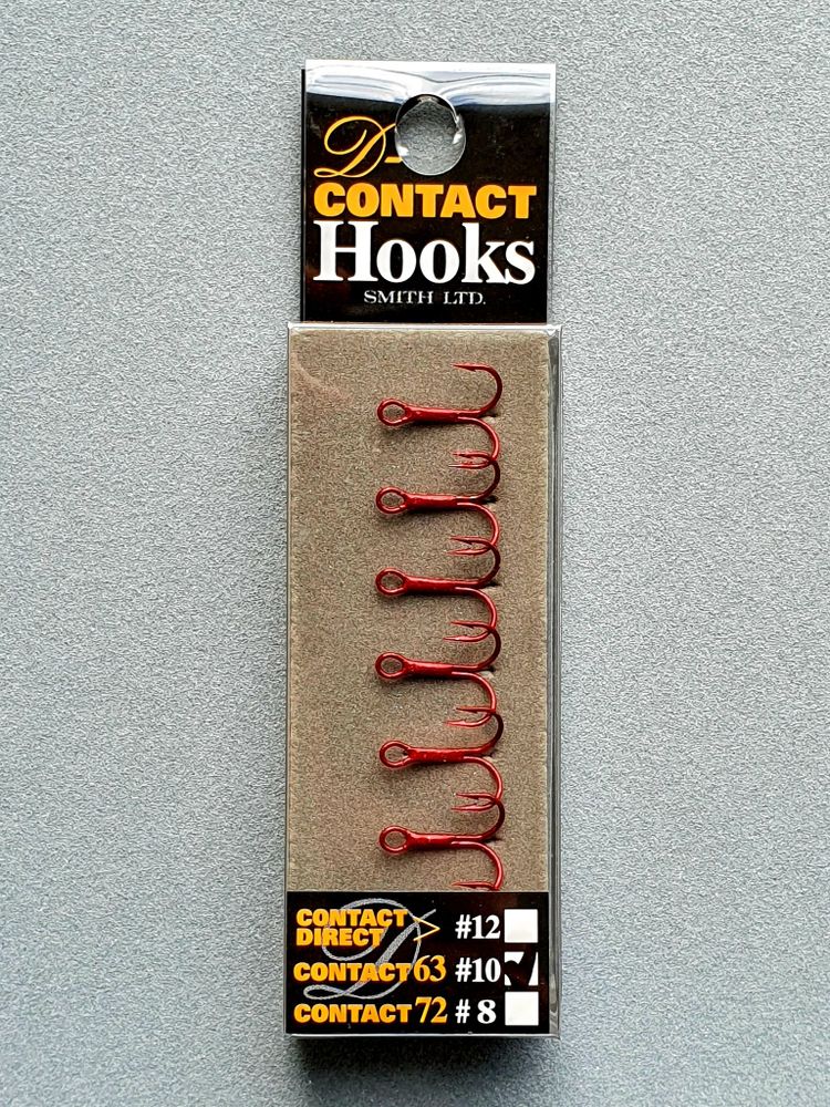 Крючки SMITH D-CONTACT HOOK RED