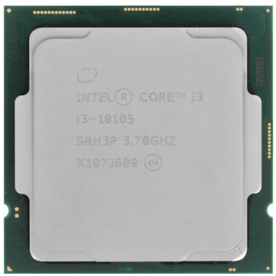 Процессор Intel Core i3-10105 3,7GHz (4,4GHz) 6Mb 4/8 Core Comet Lake UHD 630 65W FCLGA1200 Tray
