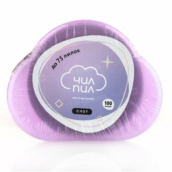 Сменный файл-лента СЛОТ в пластиковой катушке ЧИЛПИЛ 100 грит (6 м)