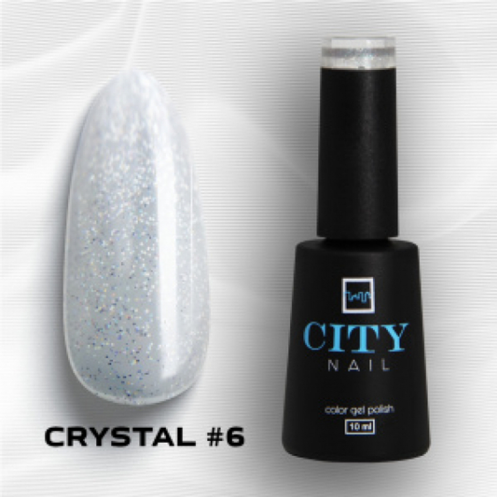 CITY NAIL Crystal 6 АКЦИЯ
