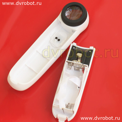Ручная лупа 40х с LED подсветкой