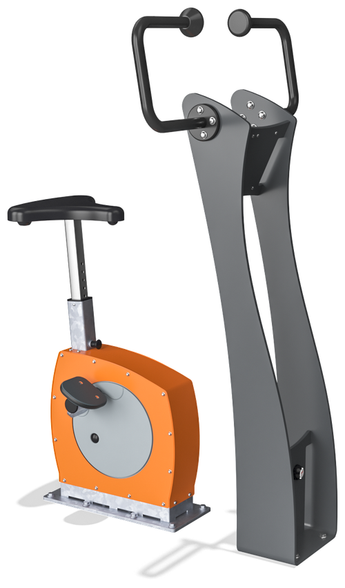 Велосипед, со знаком безопасности