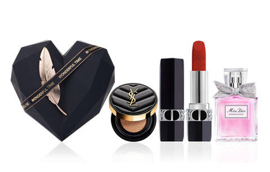 Набор декоративной косметики Dior Blazing Blue Gold Brand New Makeup Sets Velour Natural Long-Lasting