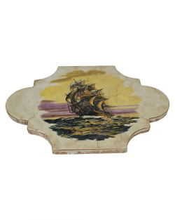 Настенное панно "Парусное судно" Италия