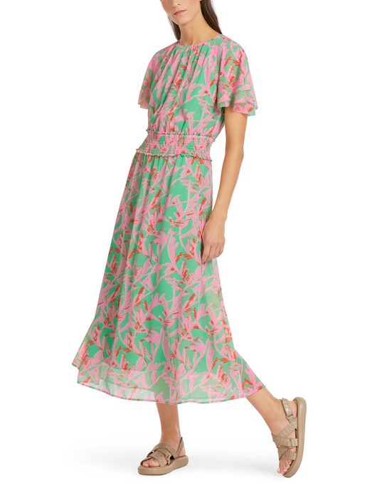 Платье с цветочным принтом