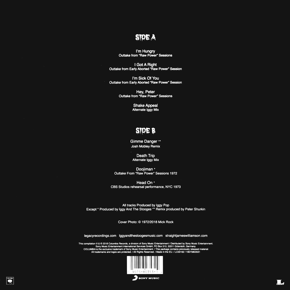 Iggy And The Stooges / Rare Power (LP)