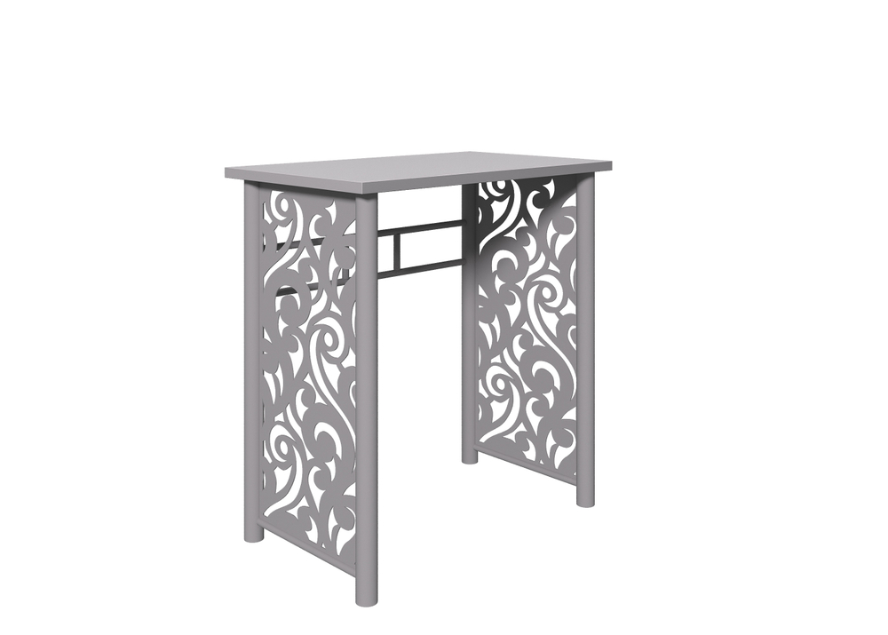 Туалетный столик Форвард Пармин серый шагрень