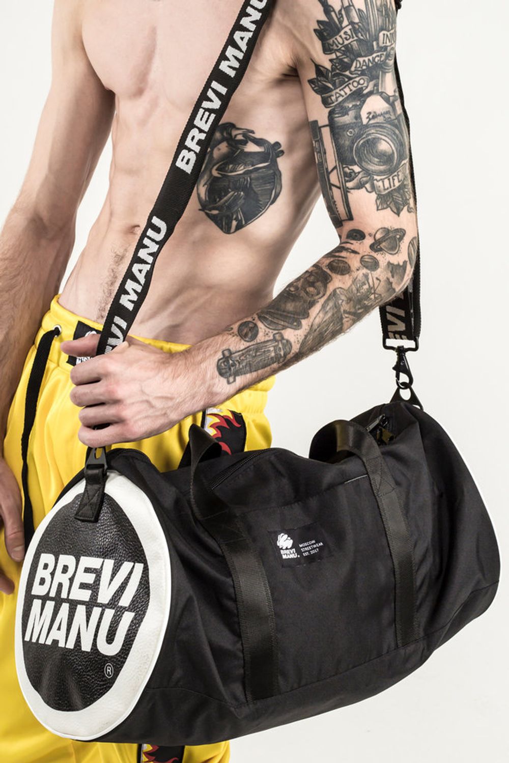 Сумка спортивная Черная