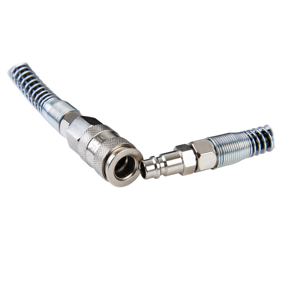 WDK-65757 Шланг спиральный полиуретановый с БРС, 6.5x10 мм, 5 м