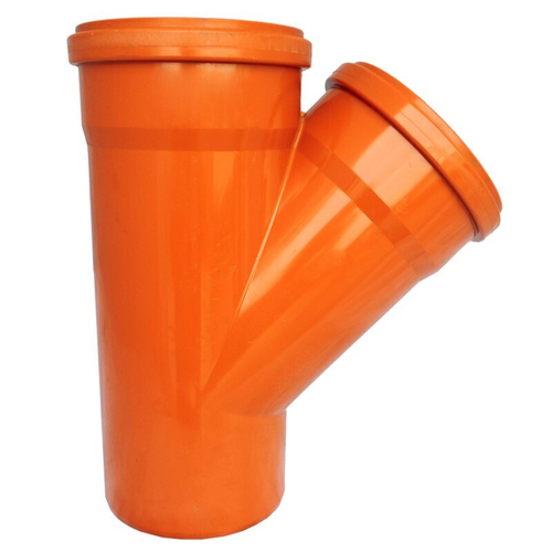 ПВХ Тройник d110 45" кирпич (3,2)