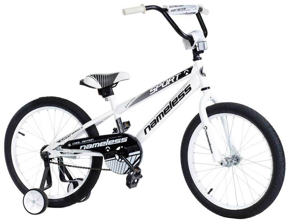 Велосипед 20" Nameless SPORT, белый/черный