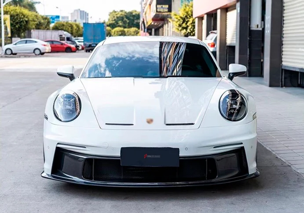 Обвес переделка переднего бампера в стиле GT3 для PORSCHE 911 992.1 CARRERA S 2019–2025