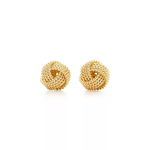 Серьги из жёлтого золота 18k(750 проба)Tiffany, twist.