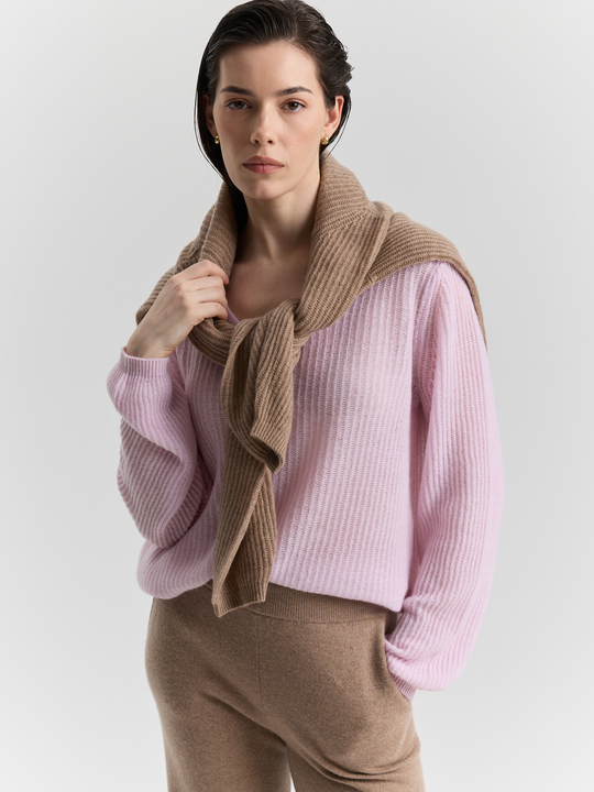 Кашемировый пуловер