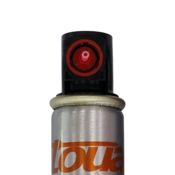 Газовый баллон Toua Premium с зеленым или красным клапаном. Длина 165 мм