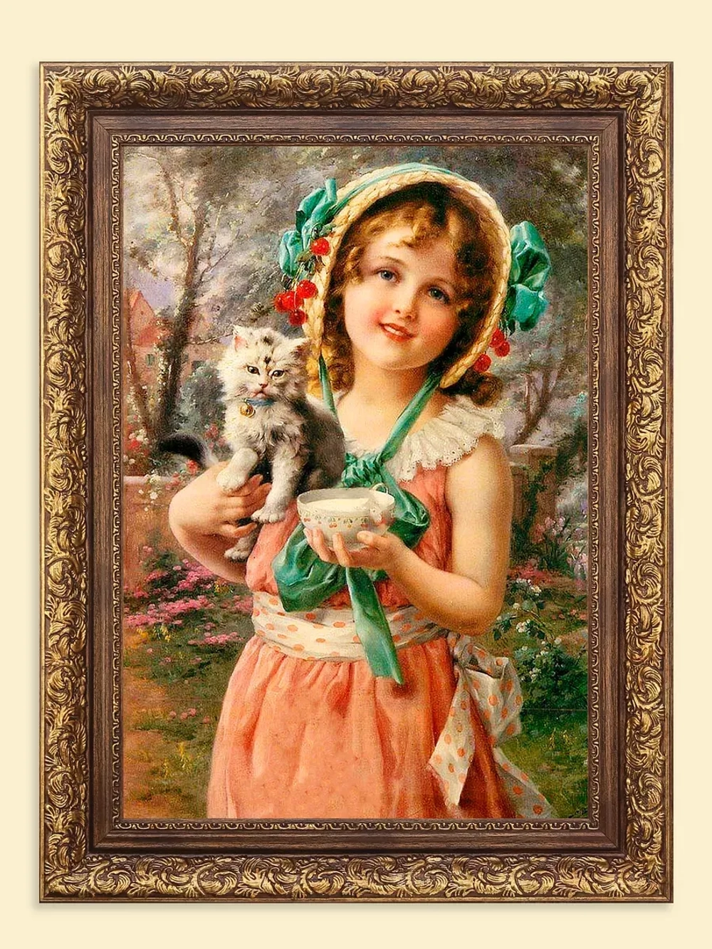 Картина на стену интерьерная на холсте "Дети"