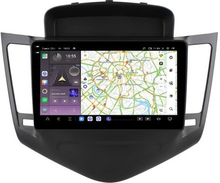 Магнитола для Chevrolet Cruze 2009-2012 - Carmedia OL-9222 QLed+2K, Android 13, TS20, CarPlay, 4G SIM-слот
